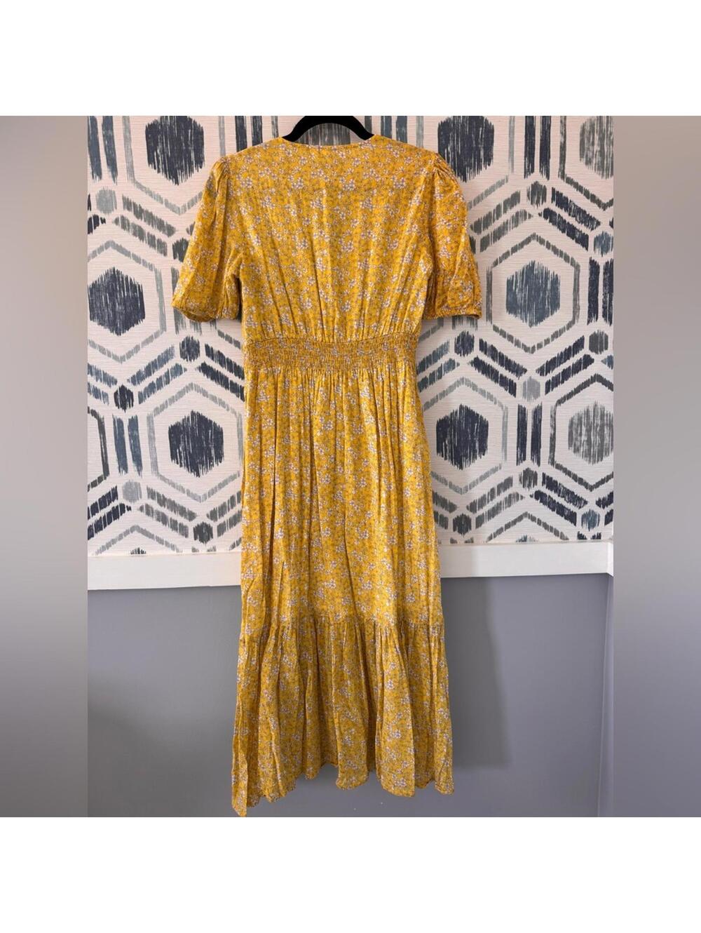 Mango Yellow Dress - Picture 4 of 4